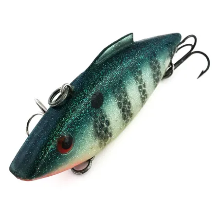 Bill Lewis Rat-L-Trap Lipless Crankbait, Grön Glitter, 14g, #9040