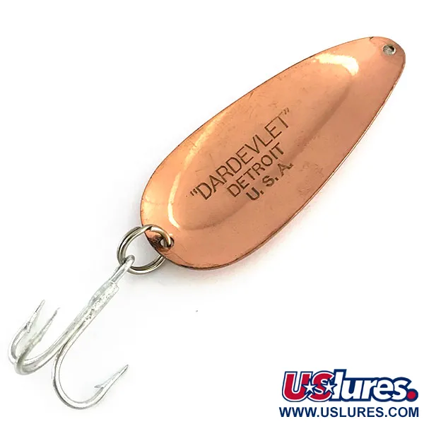 Dardevle Dardevlet Skeddrag, Koppar, 21g, Detroit-stämpel, #9049