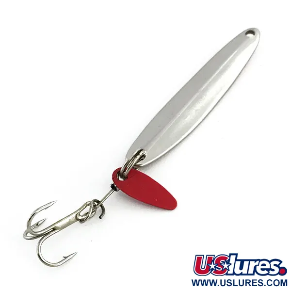 Bay de Noc Swedish Pimple UV Pirk, Nickel / Orange, 6g, UV, #9051