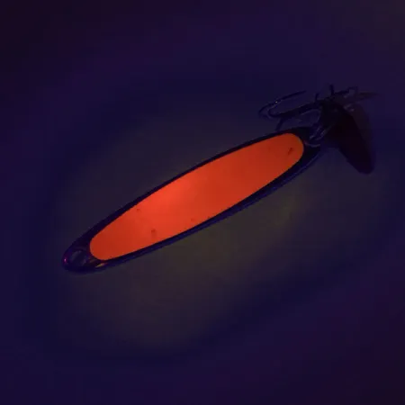 Bay de Noc Swedish Pimple UV Pirk, Nickel / Orange, 6g, UV, #9051