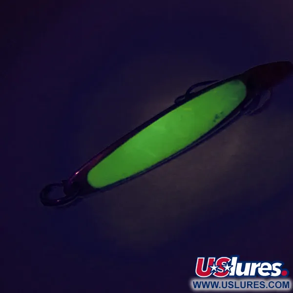 Bay de Noc Swedish Pimple Pirk, Guld / Grön, 6g, Självlysande, #9052