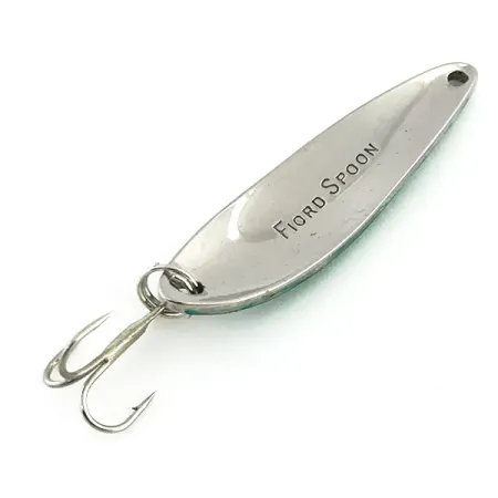 Acme Fiord Spoon Skeddrag, Nickel / Grön, 7g, Vintage, #9066