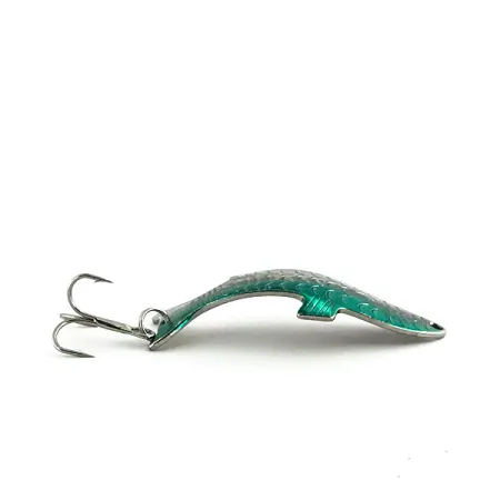 Acme Phoebe Skeddrag, Nickel / Green, 7g, 3D-Silhuett, #9068