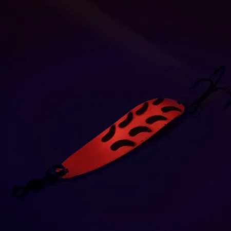 Luhr Jensen Krocodile Die #4 UV Skeddrag, Rosa/Gul/Mässing, 14g, #9080