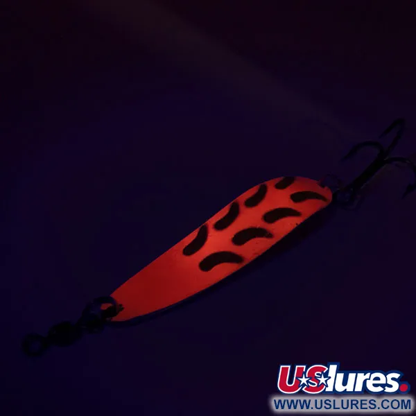 Luhr Jensen Krocodile Die #4 UV Skeddrag, Rosa/Gul/Mässing, 14g, #9080