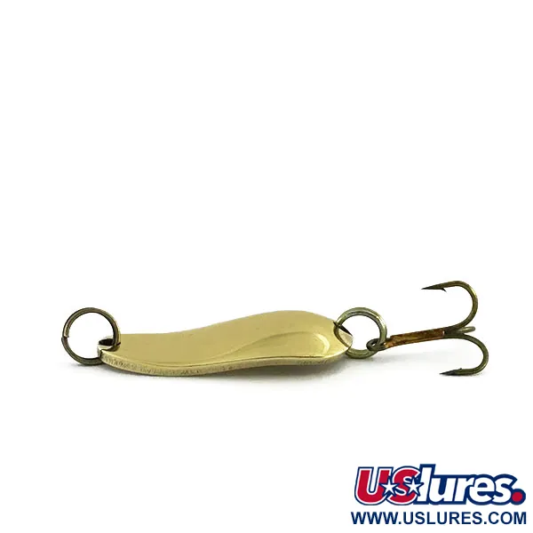 Pecos River Spinno-King 00 Skeddrag, Guld, 7g, Vintage, #9086