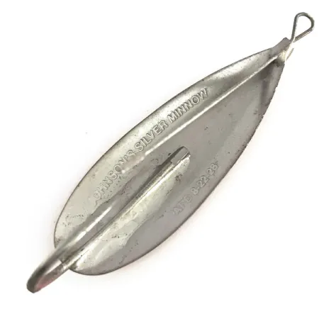 Johnson Weedless Silver Minnow Skeddrag, Röd/Vit/Silver, 12g, #9089