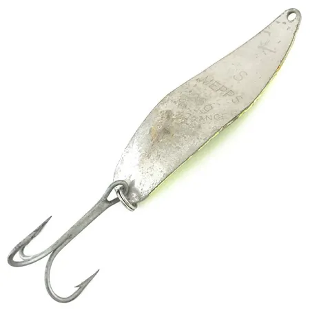 Mepps Syclops 3 Skeddrag, Chartreuse/Silver, 26g, lysande, #9090