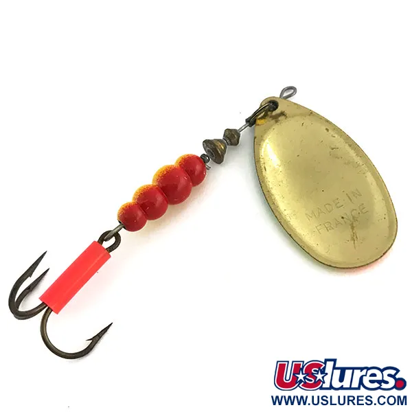 Mepps Aglia 5 Fluo UV Spinnare, Rainbow Fluo, 14g, UV-reaktiv, #9096