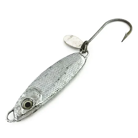 Luhr Jensen Crippled Herring Pilker, Nickel, 14g, Fjälltextur, #9108