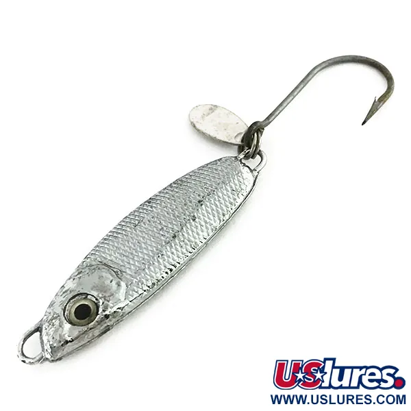 Luhr Jensen Crippled Herring Pilker, Nickel, 14g, Fjälltextur, #9108