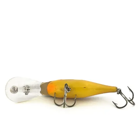 Rebel Double Deep Shad Djupgående Vobbler, Gul / Grå, 11g, Fjällmönster, #9127