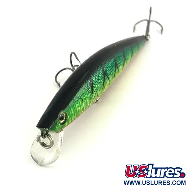Matzuo Phantom Minnow Wobbler, Green Tiger, 9g, Suspending, #9148