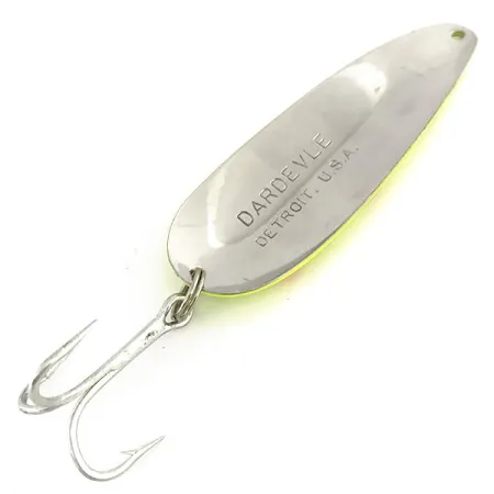 Eppinger Dardevle UV Skeddrag, Gul/Röd/Nickel, 28g, UV, #9163