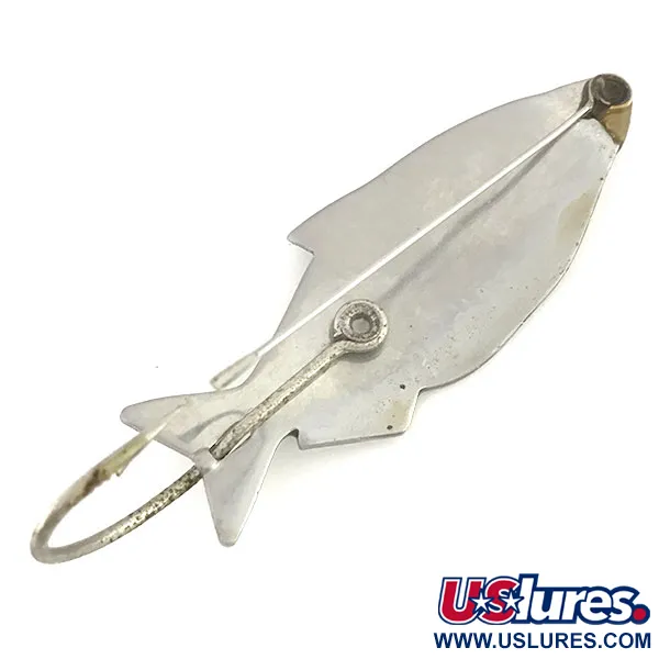 Renosky Laser Weedless Spoon Skeddrag, Blå-Gul, 12g, Vasskydd, #9165