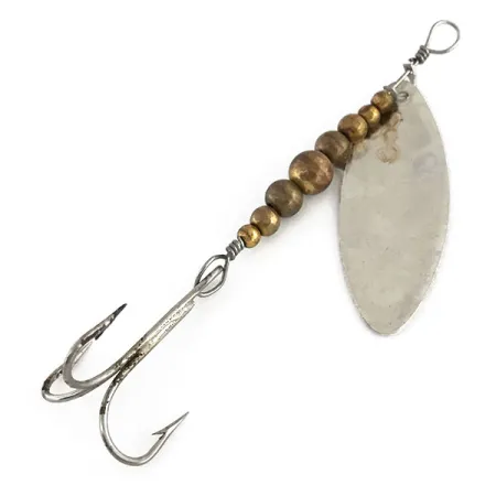 Renosky Lures Swiss Swing Spinnare, Silver/Mässing, 4g, Fjäll, #9171