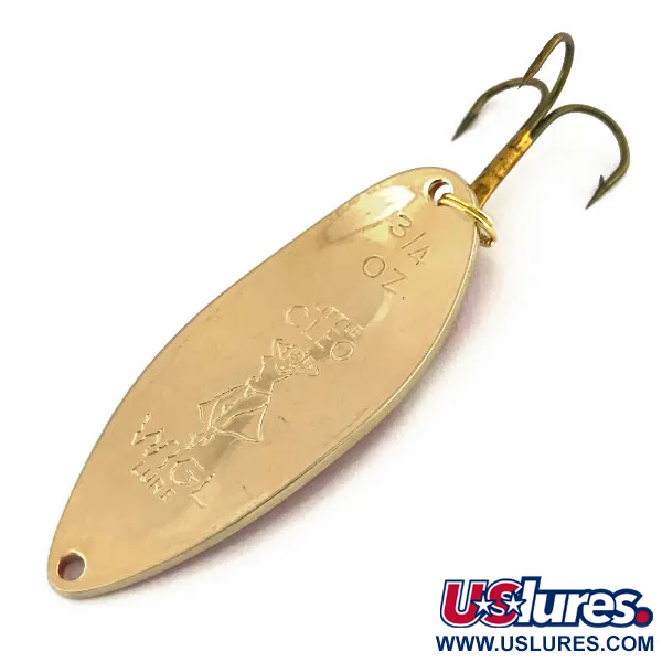 Seneca Little Cleo (Hula Girl) Skeddrag, Röd / Guld, 21g, Vintage, #9173