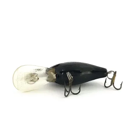 Rebel Deep Teeny R Crankbait, Svart, 7g, Djupgående, #9185