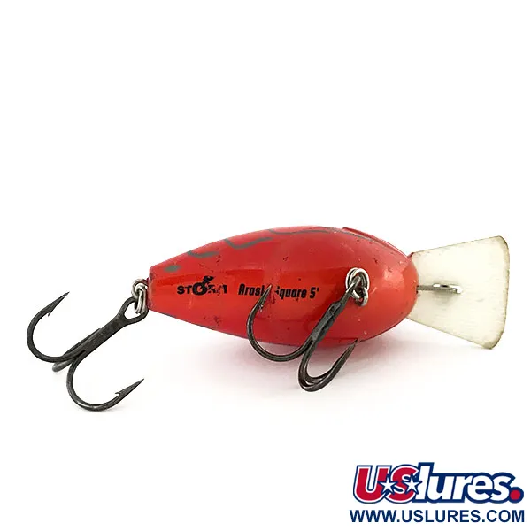 Storm Arashi Silent Square 5 Wobbler, Red Craw, 18g, Silent, #9191