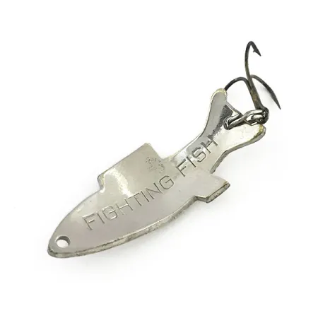 Thomas Fighting Fish Skeddrag, Nickel, 7g, fiskformad, #9214