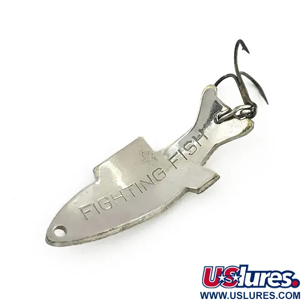 Thomas Fighting Fish Skeddrag, Nickel, 7g, fiskformad, #9214