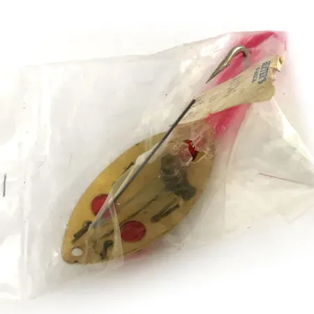 Weedless Herter's Skeddrag, Guld / Röd, 6g, Vasskydd, #9232