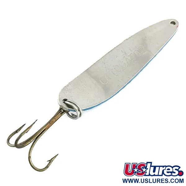 Gator Ottogator Skeddrag, Nickel / Blå, 12g, Hamrad Finish, #9267