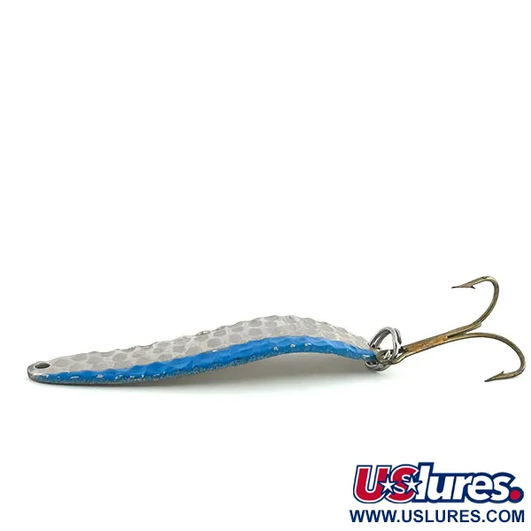 Gator Ottogator Skeddrag, Nickel / Blå, 12g, Hamrad Finish, #9267