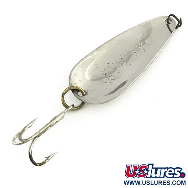 Nebco FlashBait 2662 Skeddrag, Hamrad nickel, 8g, Vintage, #9268