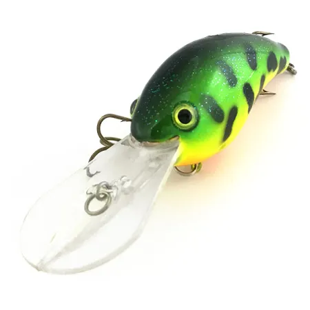 Strike King Pro Model 5XD Wobbler, Frog, 18g, Rassel, #9277