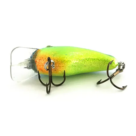 Strike King KVD 1.5 Hard Knock Crankbait, Chart/Blått Glitter, 10g, #9280