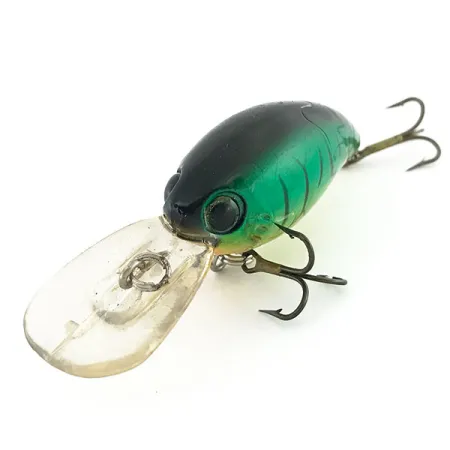 Renegade Lunker Diver Djupgående Wobbler, Green Tiger, 9g, Rassel, #9283