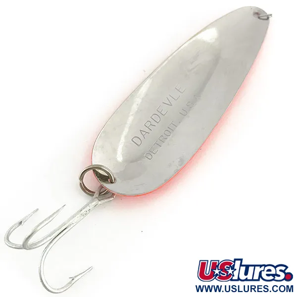 Eppinger Dardevle UV Skeddrag, Orangeröd/Svart/Nickel, 28g, #9289