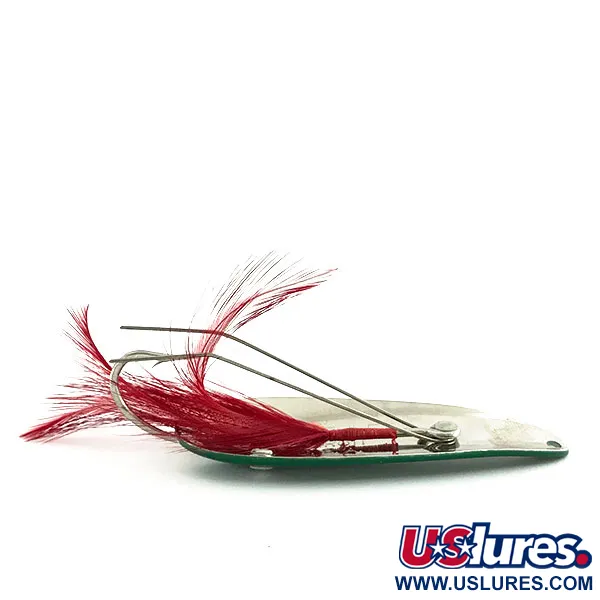 Eppinger Weedless Dardevle Dardevlet Skeddrag,Grön/Vit,21g,#9290