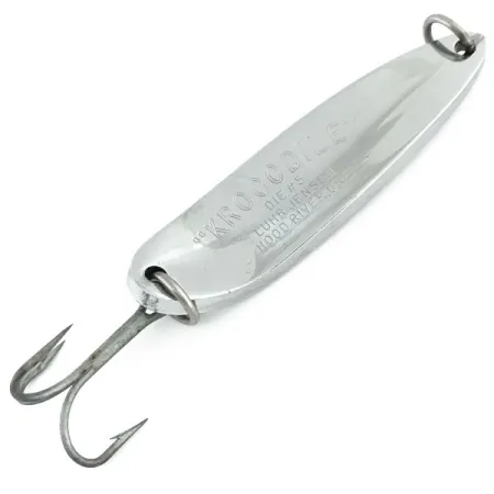 Luhr Jensen Krocodile Die #5 Skeddrag, Nickel, 64g, Långkast, #9291