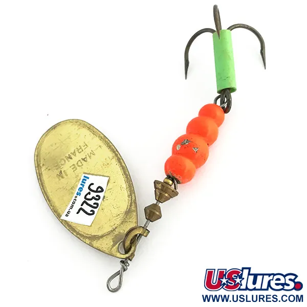 Mepps Aglia 5 UV Spinnare, Guld, 14g, UV-detaljer, #9322