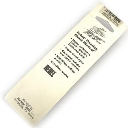 Rebel Floating Ghost Minnow Wobbler, Öring, 7g, Rassel, #9301