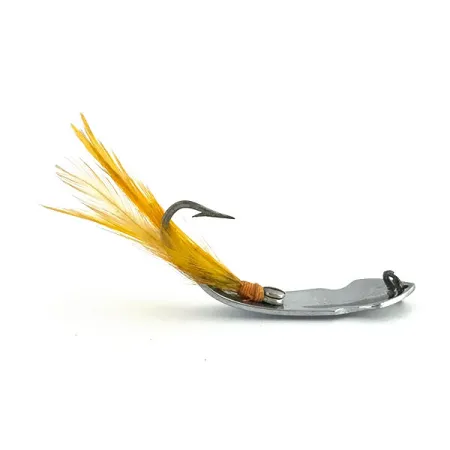 Tony Accetta Pet Spoon 13 Skeddrag, Nickel, 5g, Fjäderstjärt, #9321