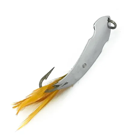 Tony Accetta Pet Spoon 13 Skeddrag, Nickel, 5g, Fjäderstjärt, #9321