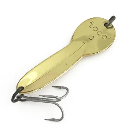 Glen Evans Loco 3 Skeddrag, Gold, 17g, facetterad, #9300