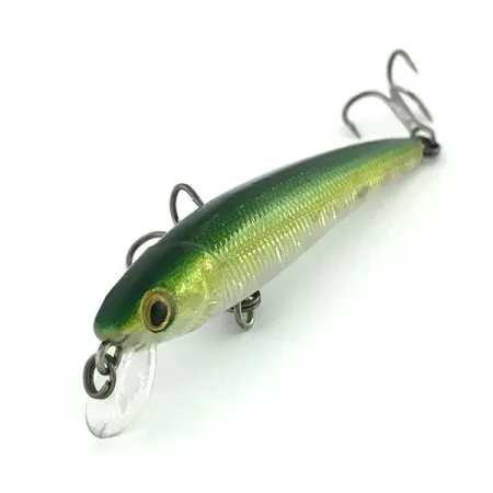 Matzuo Phantom Minnow Wobbler, Rainbow Green, 4g, Suspending, #9474