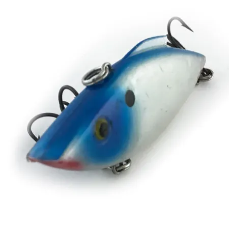 Bill Lewis Rat-L-Trap Lipless Crankbait, Blå-Vit, 21g, Rassel, #9327