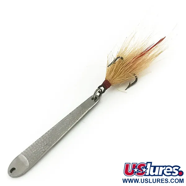 Hopkins No=Eql 2 Skeddrag, Hammered Nickel, 14g, Bucktail-krok, #9341