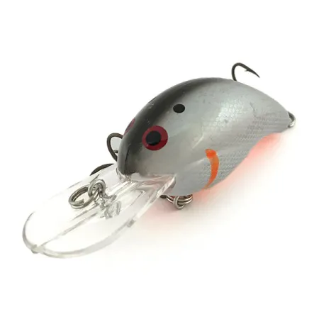 Bandit 200 Djupgående Crankbait, Silver-Orange, 8,5g, Rassel, #9351