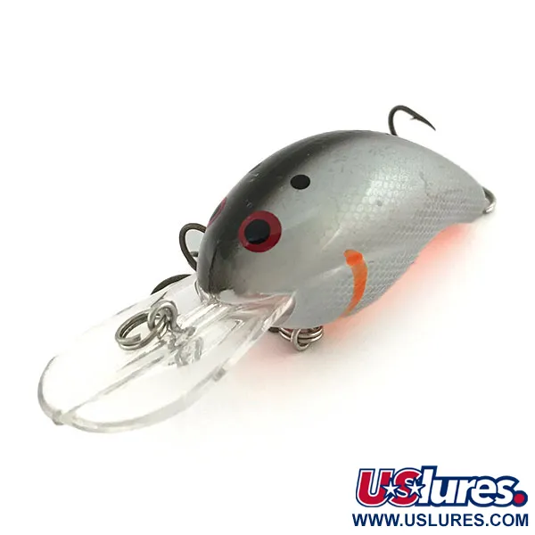 Bandit 200 Djupgående Crankbait, Silver-Orange, 8,5g, Rassel, #9351