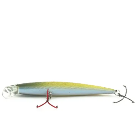 Matzuo Phantom Minnow Wobbler, Grön/Guld, 9g, Rassel, #9475
