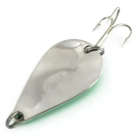 Acme K.O. Wobbler Glow Skeddrag, Vit/Grön, 21g, Sonic Tail, #9370