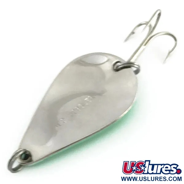 Acme K.O. Wobbler Glow Skeddrag, Vit/Grön, 21g, Sonic Tail, #9370