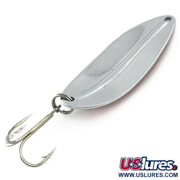 TODDCO Main liner Skeddrag, Nickel / Röd, 12,5g, Rygg, #9377