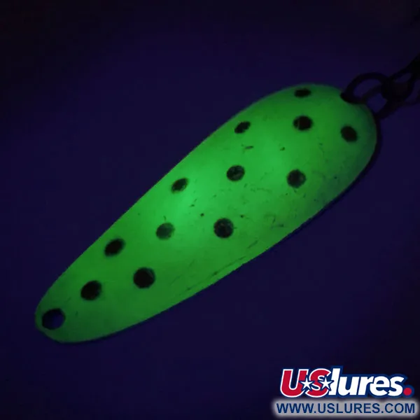 Nebco Aqua Spoon UV Skeddrag, Gul/Röd/Nickel, 14g, UV, #9421